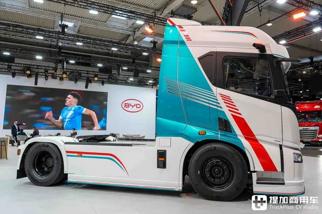 IAA 2026: ¡tracción eléctrica de 1.000 CV + carga de megavatios, y cinco estrellas de seguridad! Análisis completo del tractor eléctrico puro BYD ETT 44
