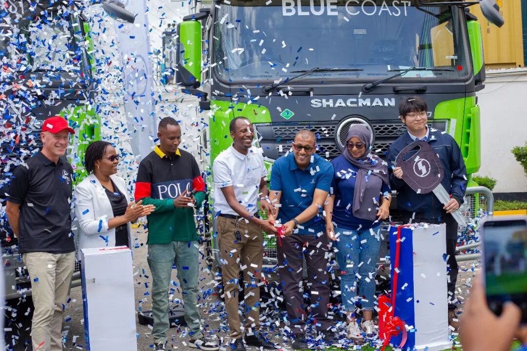 Camiones pesados SHACMAN X3000 CNG entregados al mercado de África Oriental