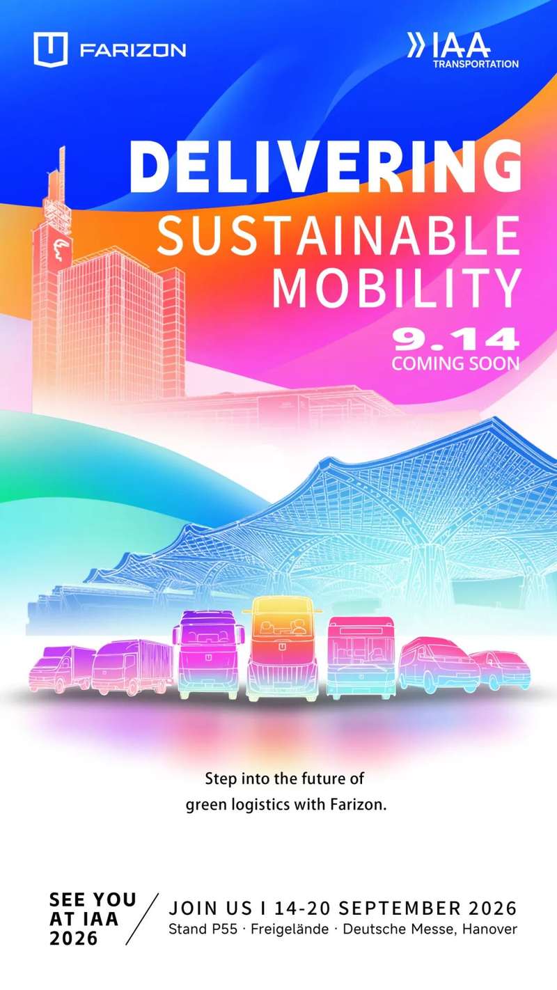 Póster de Farizon para el IAA Transportation 2026