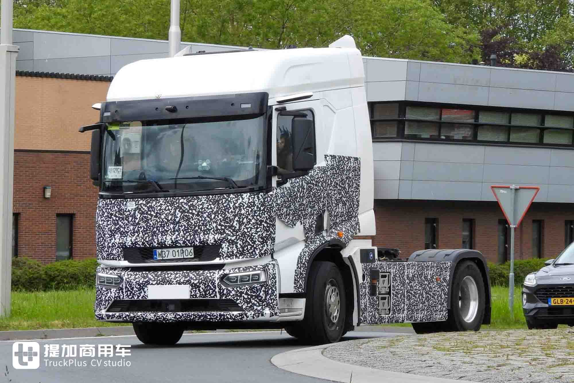 ¿Matrícula de Guangdong en los Países Bajos? Filtradas las pruebas en carretera del camión pesado eléctrico de larga distancia de BYD, cuenta atrás para el debut en IAA