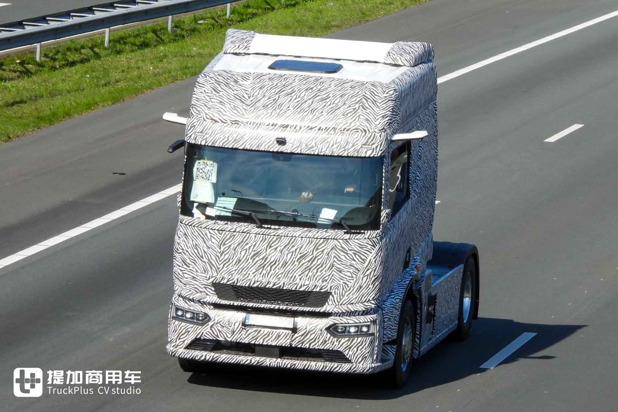 ¿Matrícula de Guangdong en los Países Bajos? Filtradas las pruebas en carretera del camión pesado eléctrico de larga distancia de BYD, cuenta atrás para el debut en IAA