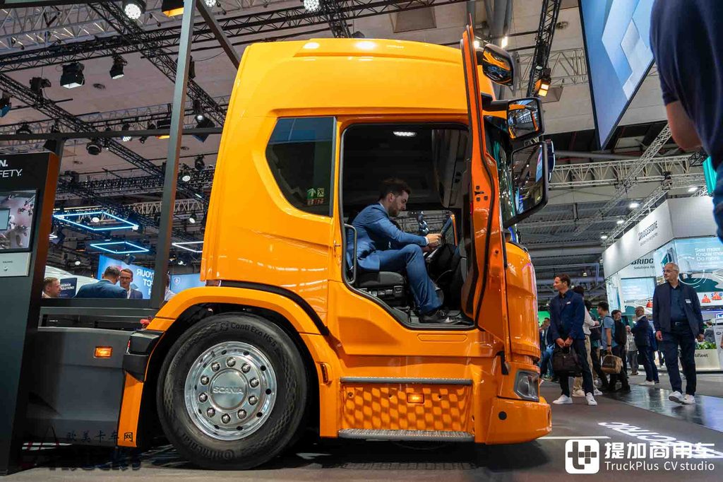 IAA 2026: la Scania conocida con una «postura baja» distinta: análisis fotográfico en profundidad del camión eléctrico de entrada baja 30 L