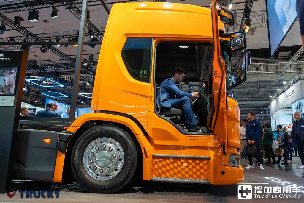 IAA 2026: la Scania conocida con una «postura baja» distinta: análisis fotográfico en profundidad del camión eléctrico de entrada baja 30 L