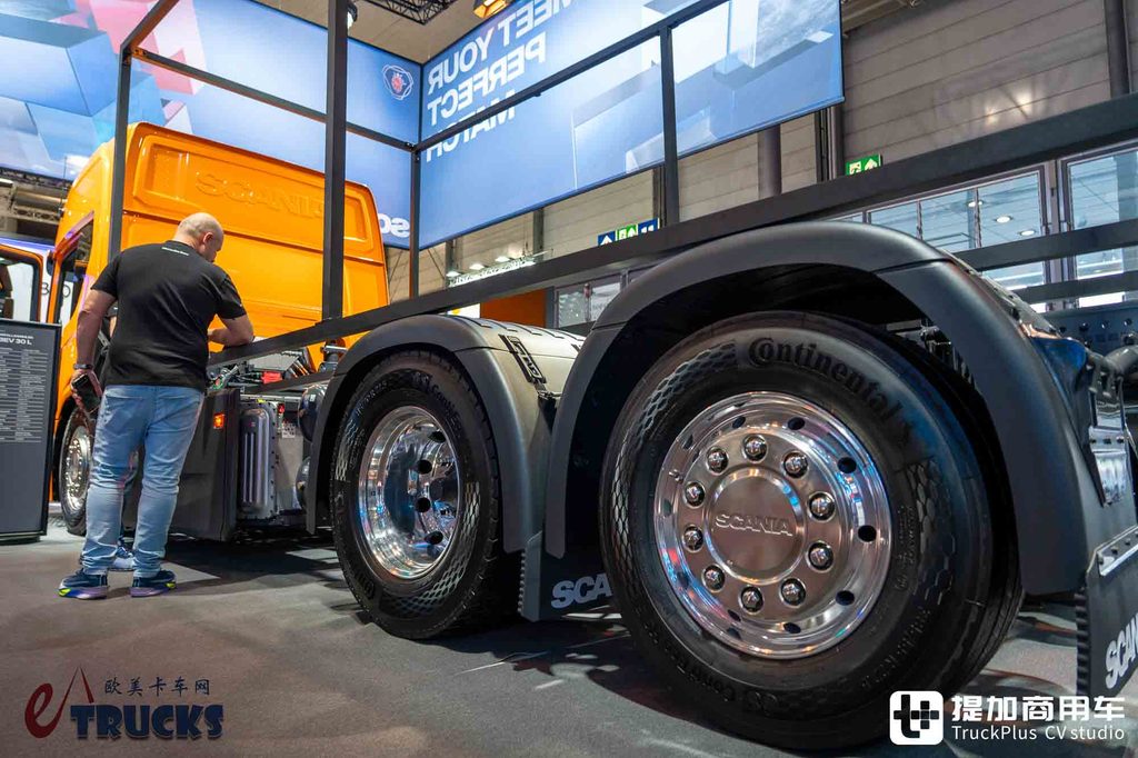IAA 2026: la Scania conocida con una «postura baja» distinta: análisis fotográfico en profundidad del camión eléctrico de entrada baja 30 L