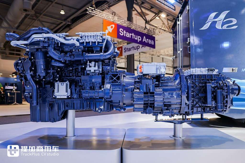 Tres camiones, tres stacks, un sistema híbrido y una plataforma: Dongfeng exhibe la «familia completa» de vehículos comerciales de hidrógeno en Hannover