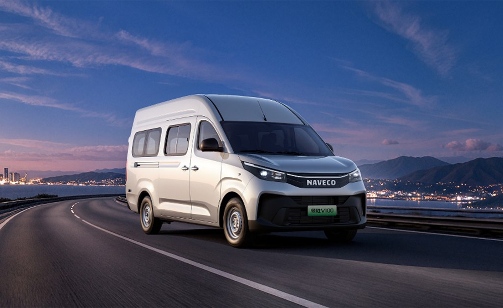 El NAVECO Lingsheng V100 se lanza oficialmente desde 127.800 RMB, definiendo un nuevo estándar para el microbús ligero de carrocería ancha de nueva energía