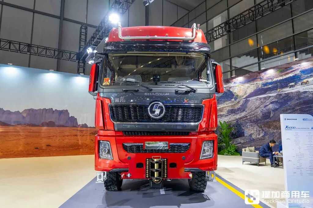 ¿El tractor de gran tonelaje más potente de China? 8×8 + transmisión automática + 660 CV: fotos en profundidad del Shaanxi Delong X5000