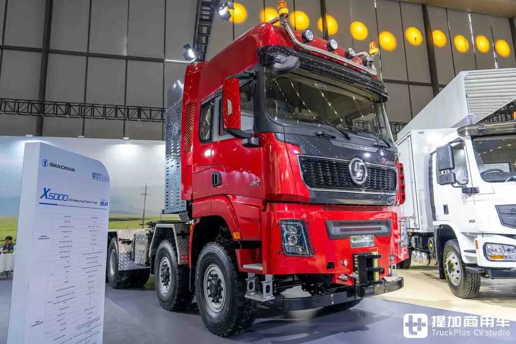 ¿El tractor de gran tonelaje más potente de China? 8×8 + transmisión automática + 660 CV: fotos en profundidad del Shaanxi Delong X5000