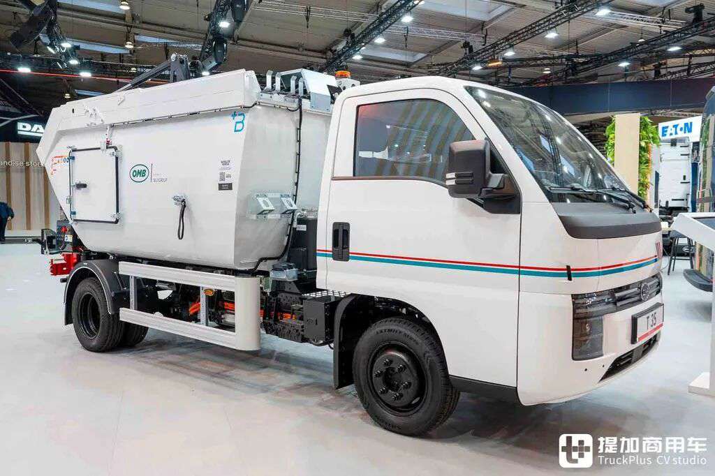 ¿El camión ligero BYD T4 se dirige a Europa? El T35 de exportación debuta en Hannover