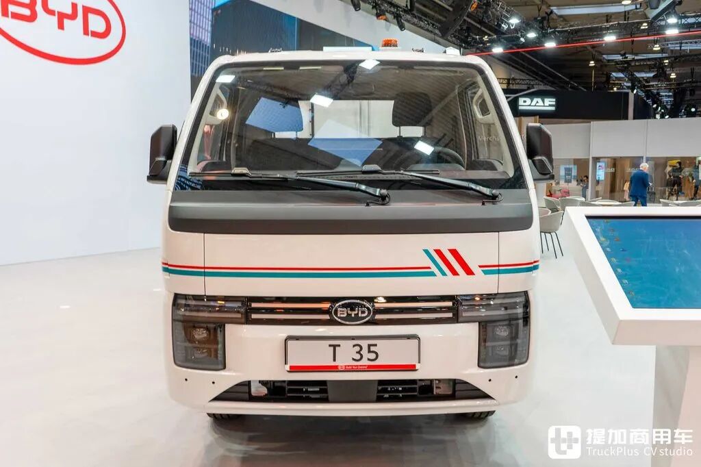 ¿El camión ligero BYD T4 se dirige a Europa? El T35 de exportación debuta en Hannover